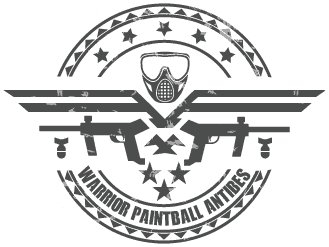 logo noir warrior paintball antibes